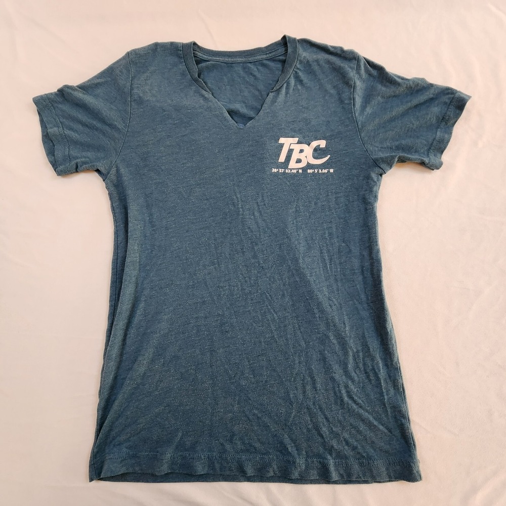 Tequesta Brewing Company Tequesta FL Blueโ Short Sleeve T-Shirt Women's M